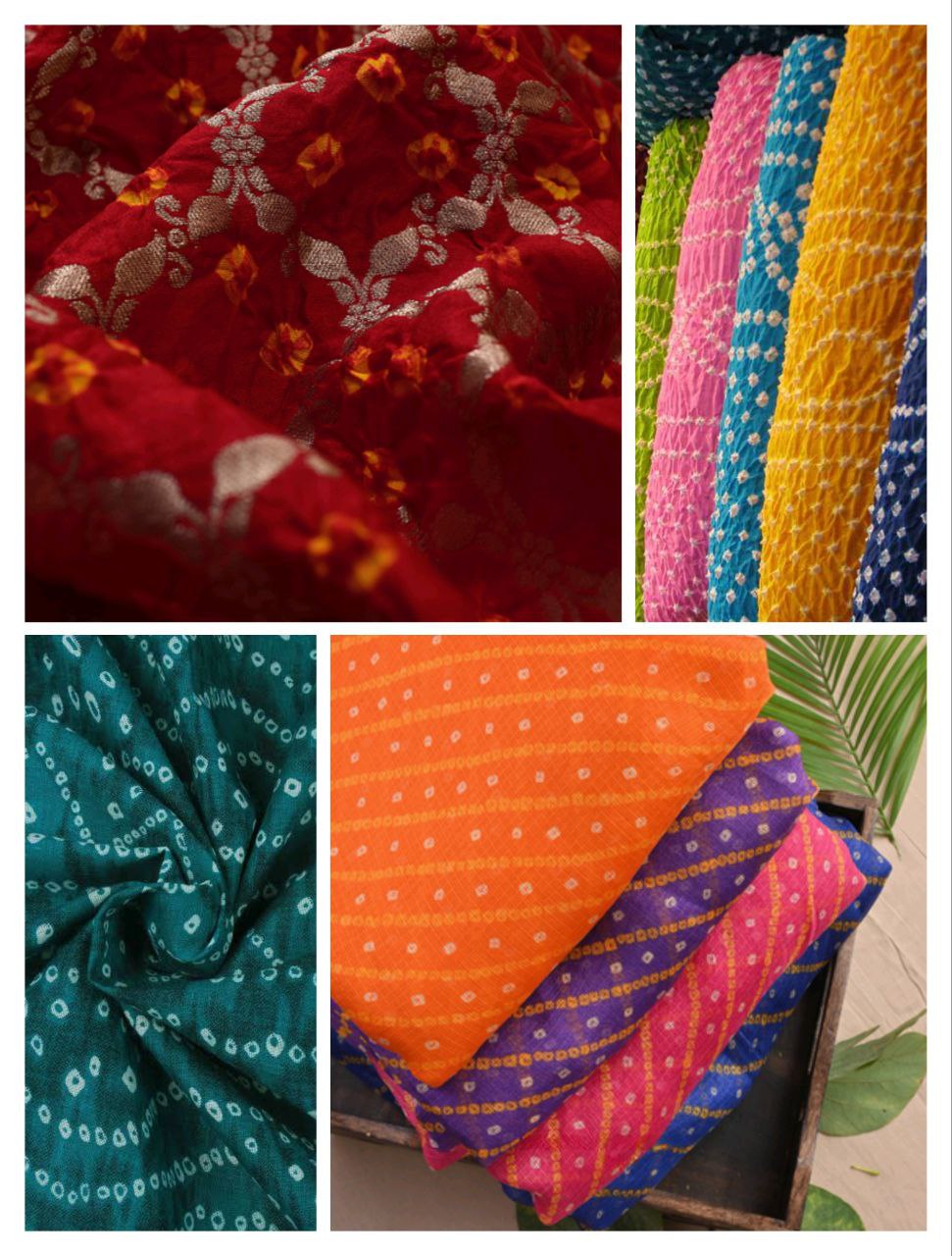Bandhani fabric