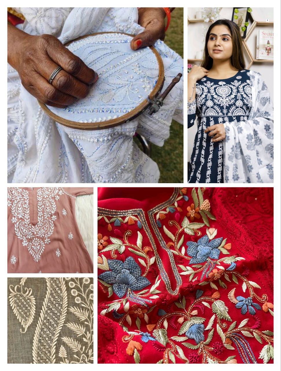 Chikankari Embroidery
